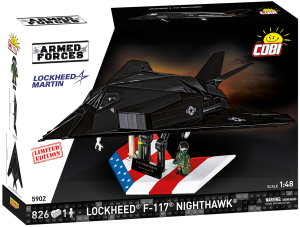 COBI Launches Limited Edition Lockheed F-117 Nighthawk Model Set